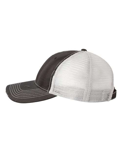Valucap Bounty Dirty-Washed Mesh-Back Cap thumbnail 4