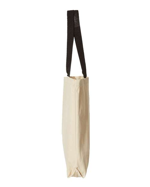 Liberty Bags Natural Tote with Contrast-Color Handles thumbnail 4