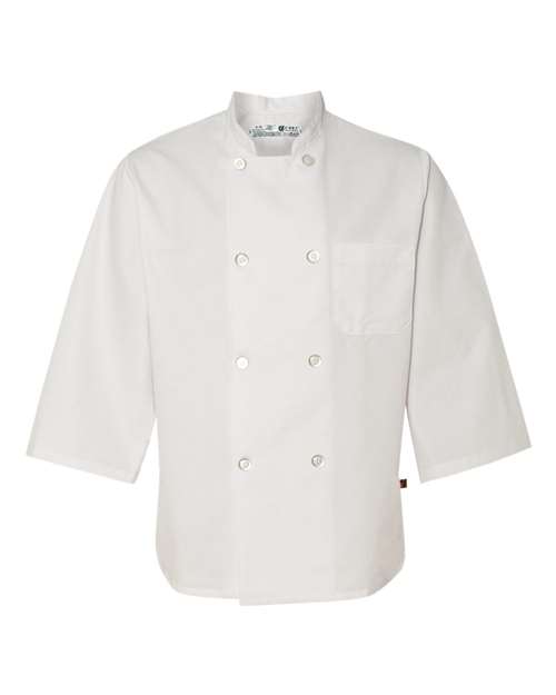 Chef Designs Three-Quarter Sleeve Chef Coat thumbnail 2