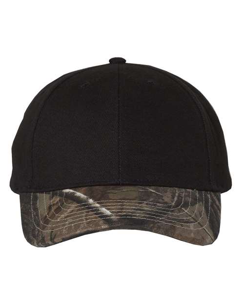 Kati Solid Crown with Camo Bill Cap thumbnail 2