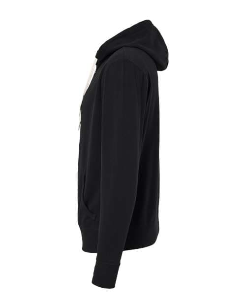 Independent Trading Co. Unisex Heathered French Terry Full-Zip Hooded Sweatshirt thumbnail 6