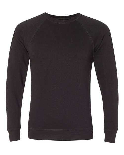 Independent Trading Co. Unisex Special Blend Raglan Crewneck Sweatshirt thumbnail 3