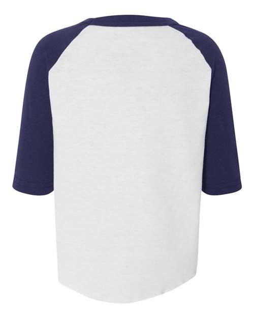 Augusta Sportswear Toddler Three-Quarter Sleeve Baseball Jersey thumbnail 3