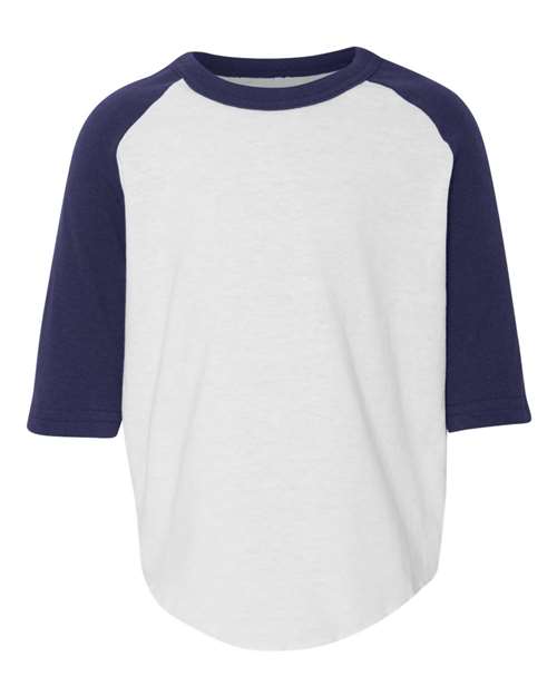 Augusta Sportswear Toddler Three-Quarter Sleeve Baseball Jersey thumbnail 2