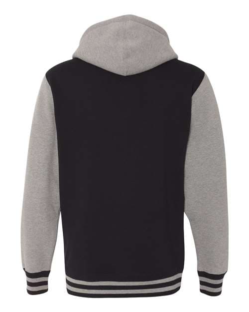 Independent Trading Co. Unisex Heavyweight Varsity Full-Zip Hooded Sweatshirt thumbnail 4