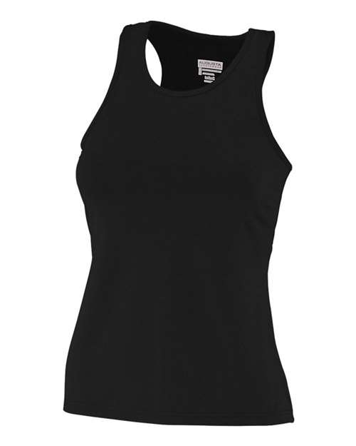 Augusta Sportswear Women's Solid Racerback Tank Top thumbnail 2