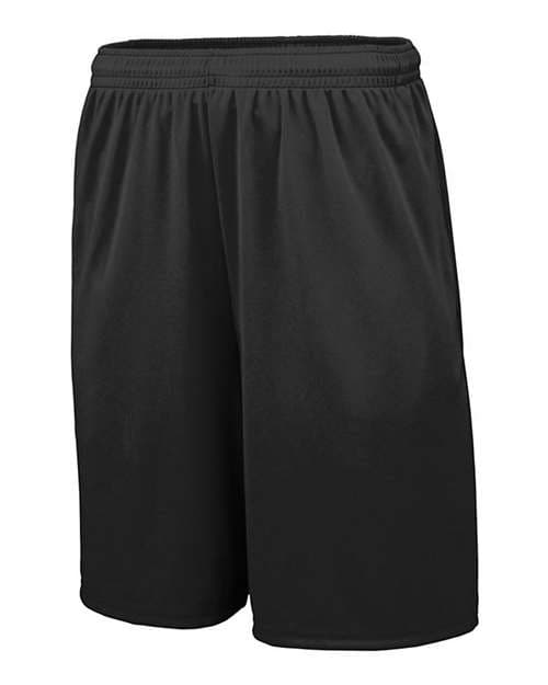 Augusta Sportswear Youth Training Shorts with Pocket thumbnail 2