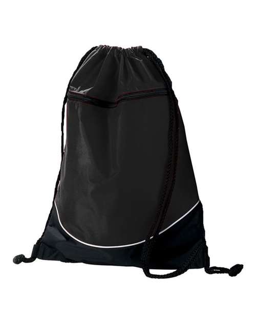 Augusta Sportswear Tri-Color Drawstring Backpack thumbnail 2
