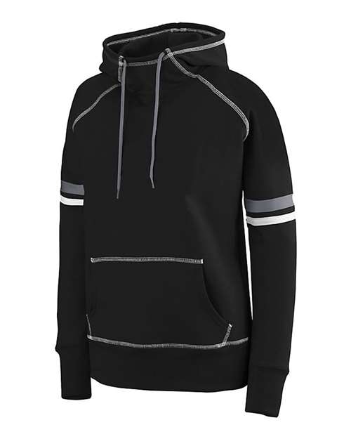 Augusta Sportswear Women's Spry Hooded Sweatshirt thumbnail 2