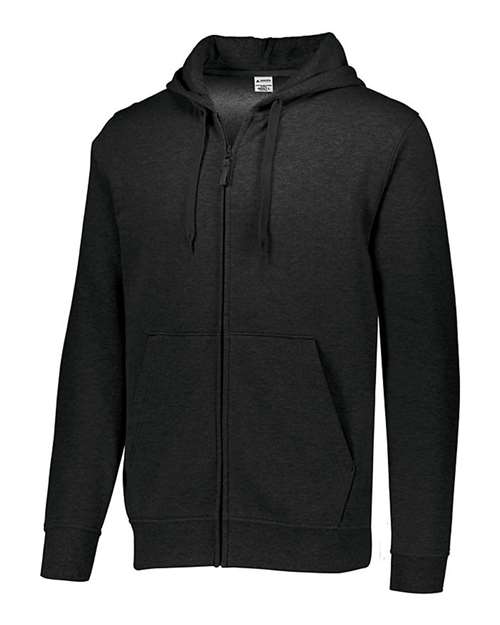Augusta Sportswear Men's 60/40 Fleece Full-Zip Hooded Sweatshirt thumbnail 2