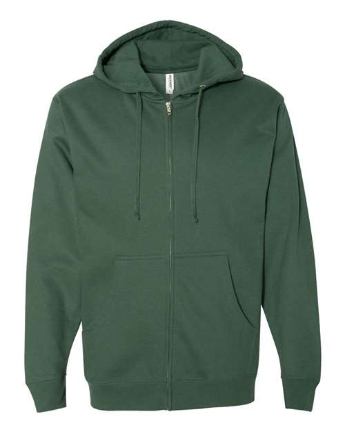 Independent Trading Co. Unisex Midweight Full-Zip Hooded Sweatshirt thumbnail 3