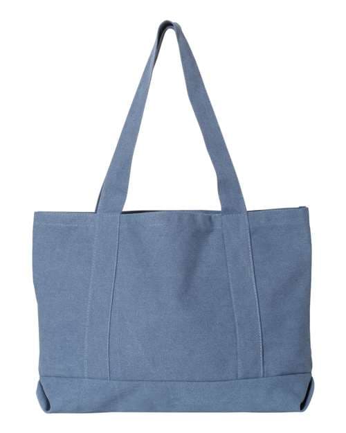 Liberty Bags Seaside Cotton Pigment Dyed Resort Tote thumbnail 3