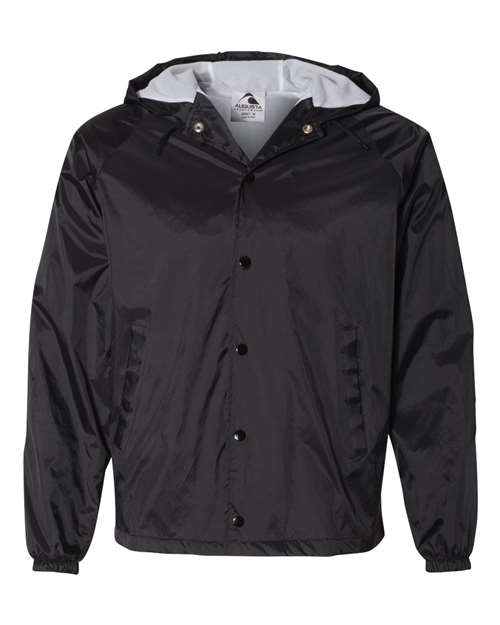 Augusta Sportswear Unisex Hooded Coach's Jacket thumbnail 2