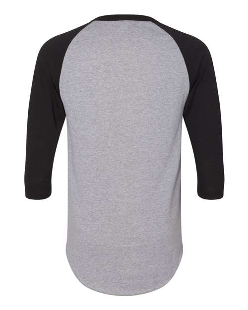 Augusta Sportswear Unisex Three-Quarter Raglan Sleeve Baseball Jersey T-Shirt thumbnail 3
