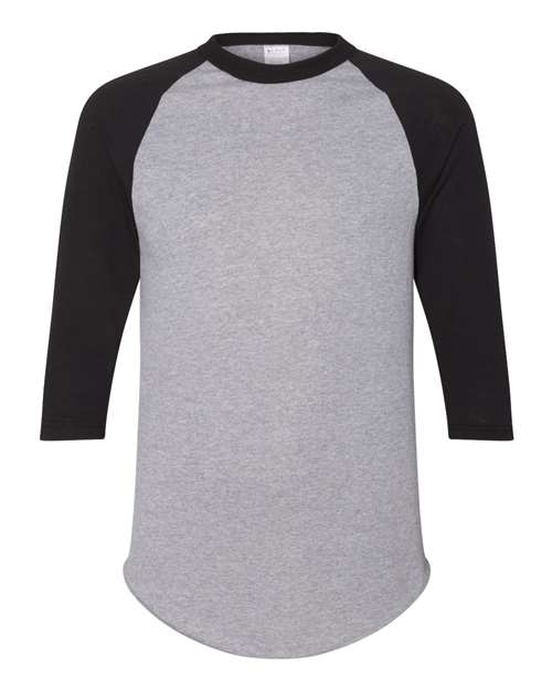 Augusta Sportswear Unisex Three-Quarter Raglan Sleeve Baseball Jersey T-Shirt thumbnail 2