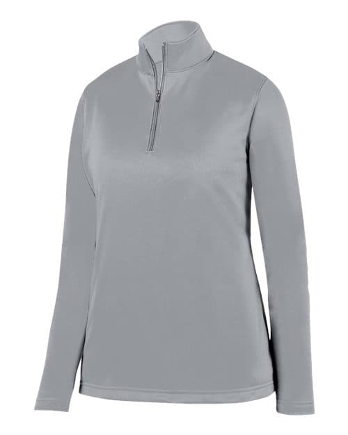 Augusta Sportswear Women's Wicking Fleece Quarter-Zip Pullover thumbnail 2