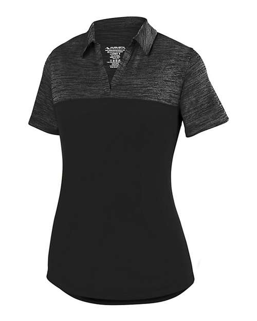 Augusta Sportswear Women's Shadow Tonal Heather Polo thumbnail 2