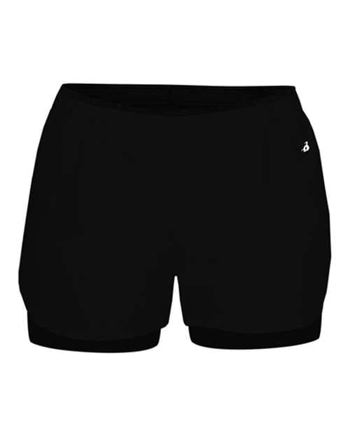 Badger Women's Double Up Shorts thumbnail 2