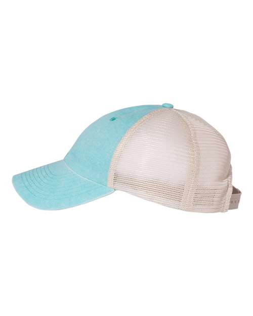 Valucap Pigment-Dyed Trucker Cap thumbnail 4