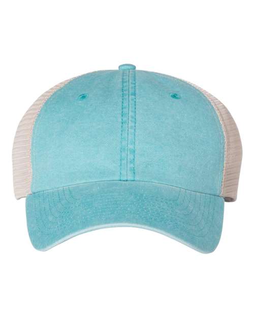 Valucap Pigment-Dyed Trucker Cap thumbnail 2