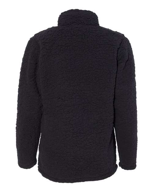 J. America Women’s Epic Sherpa Quarter-Zip Pullover thumbnail 4