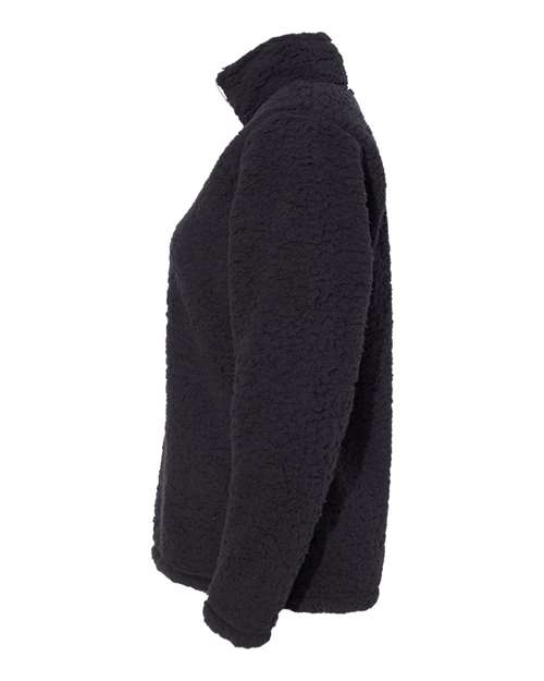 J. America Women’s Epic Sherpa Quarter-Zip Pullover thumbnail 6