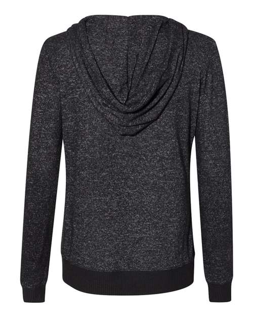 J. America Women’s Cozy Jersey Hooded Full-Zip thumbnail 3
