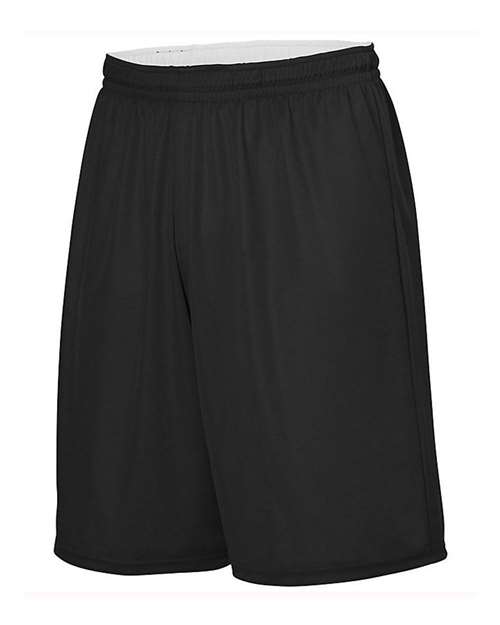 Augusta Sportswear Unisex Reversible Wicking Shorts thumbnail 2