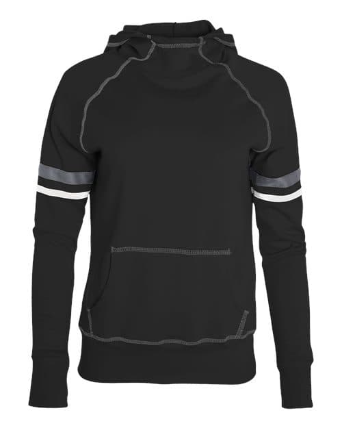 Augusta Sportswear Girls' Spry Hooded Sweatshirt thumbnail 2
