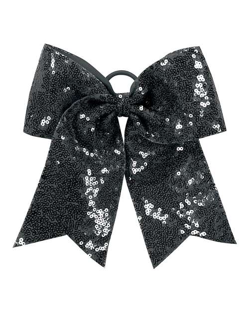 Augusta Sportswear Sequin Cheer Hair Bow thumbnail 2