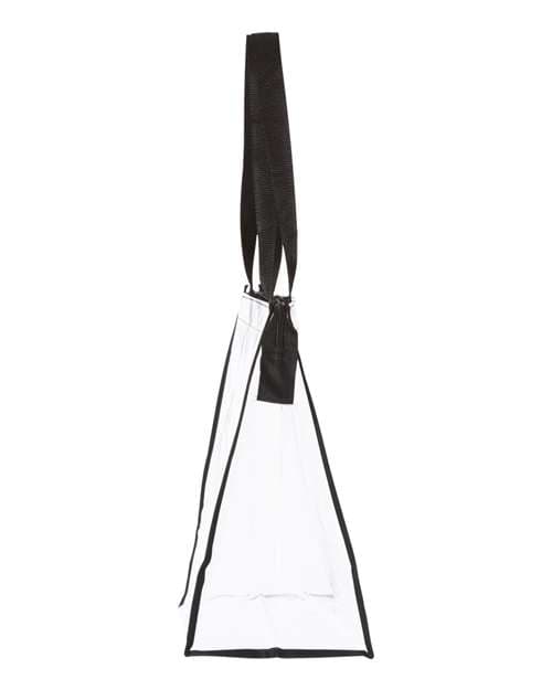OAD OAD Clear Zippered Tote with Full Gusset thumbnail 4