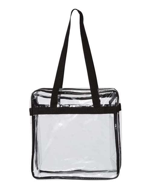 OAD OAD Clear Tote with Zippered Top thumbnail 3