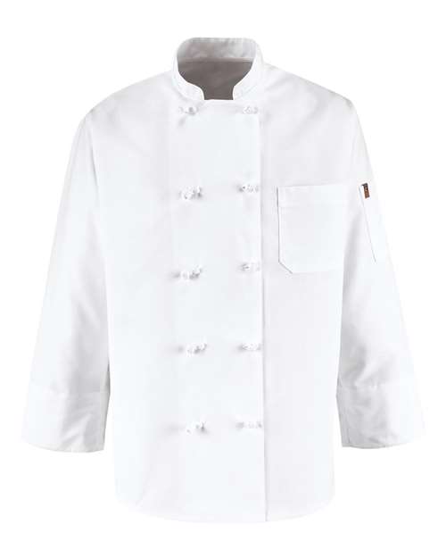 Chef Designs Ten Knot Button Chef Coat thumbnail 2