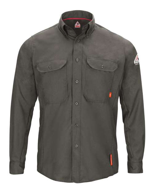Bulwark Men's Tall iQ Series® Long Sleeve Comfort Woven Lightweight Shirt thumbnail 2