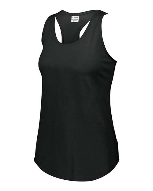 Augusta Sportswear Girls' Lux Triblend Tank Top thumbnail 2