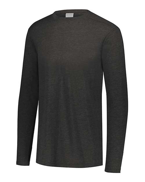 Augusta Sportswear Youth Triblend Long Sleeve T-Shirt thumbnail 2