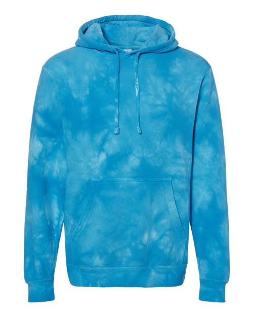 Independent Trading Co. Unisex Midweight Tie-Dyed Hooded Sweatshirt thumbnail 3