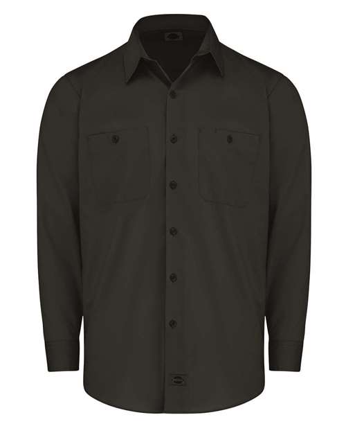 Dickies Men's Tall Industrial Worktech Ventilated Long Sleeve Work Shirt thumbnail 2