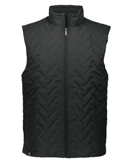 Holloway Men's Repreve® Eco Quilted Vest thumbnail 2
