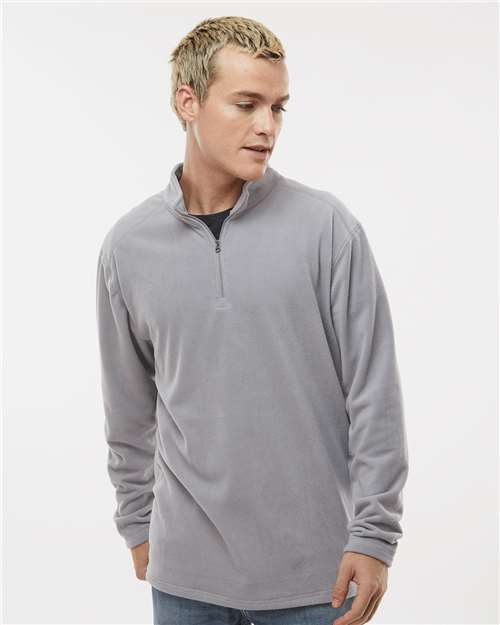 Augusta Sportswear Unisex Eco Revive™ Micro-Lite Fleece Quarter-Zip Pullover thumbnail 2