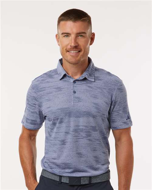 Adidas Men's Ultimate365 Textured Stripe Polo thumbnail 2