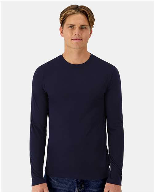 Hanes Unisex Cool DRI® Cotton Touch Long Sleeve T-Shirt thumbnail 2