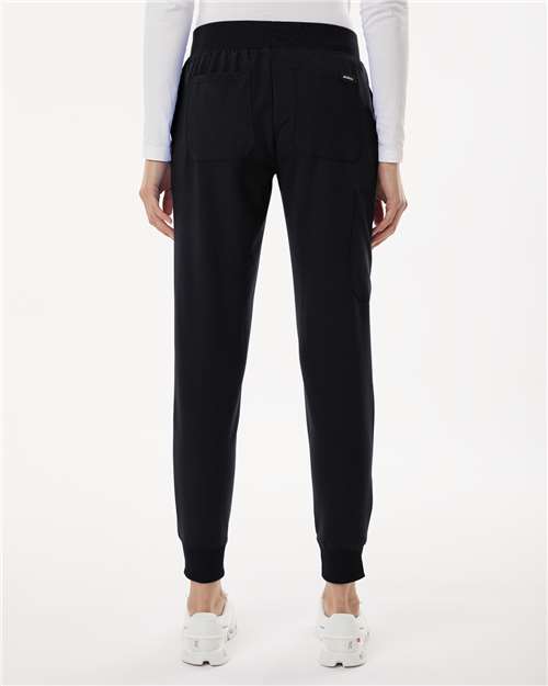 Jaanuu Women's Silex Knit-Waist Scrub Joggers thumbnail 5