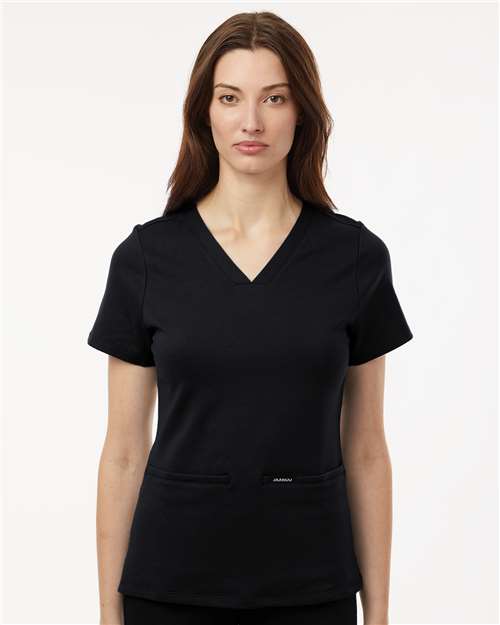 Jaanuu Women's Cesi UltraSOFT­™ Scrub V-Neck Top thumbnail 2