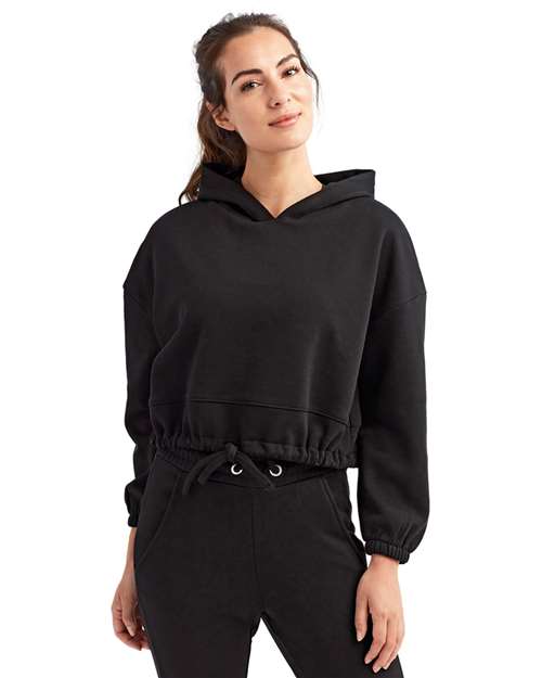 TriDri Women's Cropped Maria Hooded Sweatshirt thumbnail 2