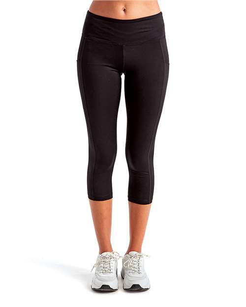 TriDri Women's Performance Calf-Length Leggings thumbnail 2