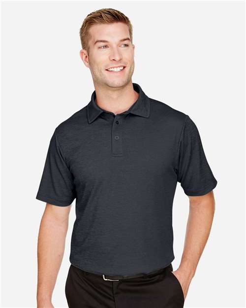 Devon & Jones Men's CrownLux Performance® Address Mélange Polo thumbnail 2