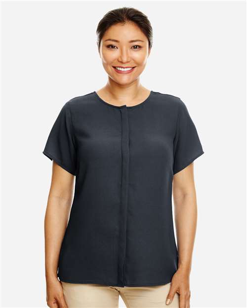 Devon & Jones Women's Perfect Fit™ Crepe Blouse thumbnail 2