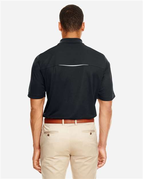 CORE365 Men's Radiant Performance Piqué Polo with Reflective Piping thumbnail 4