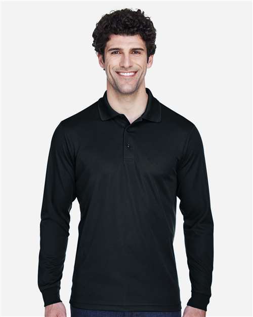 CORE365 Men's Tall Pinnacle Performance Long Sleeve Piqué Polo thumbnail 2
